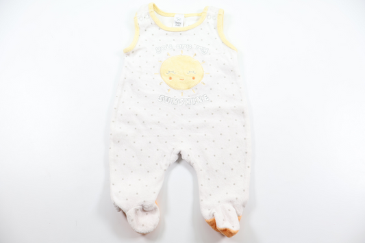 Jumpsuit från Baby Club by C&A - Storlek 62 - Vit