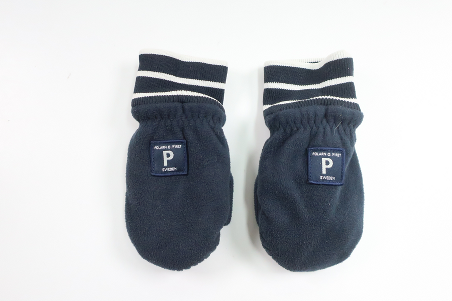 Vindfleece Vantar från Polarn o. Pyret - Storlek 86/92 - Marinblå