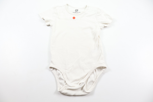 Body från H&M - Storlek 80 - Vit