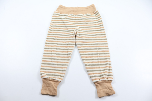 Byxor i fleece från Mini Mundus - Storlek 70 - Beige