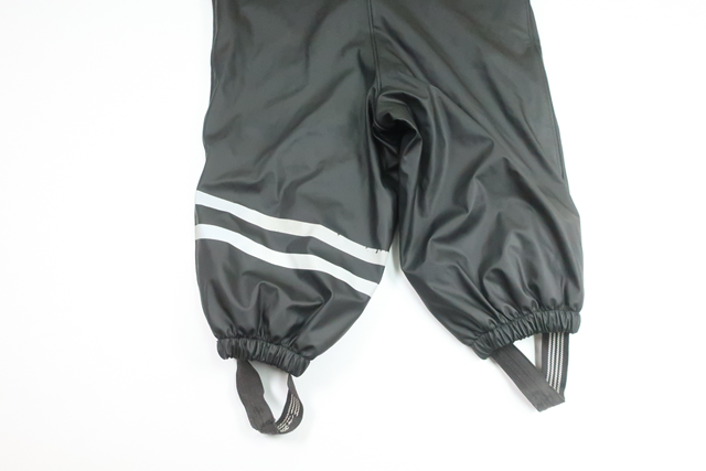 Fleecefodrade regnbyxor från Lindex - Storlek 86 - Svart