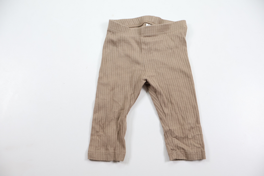 Ribbade byxor från H&M - Storlek 62 - Beige