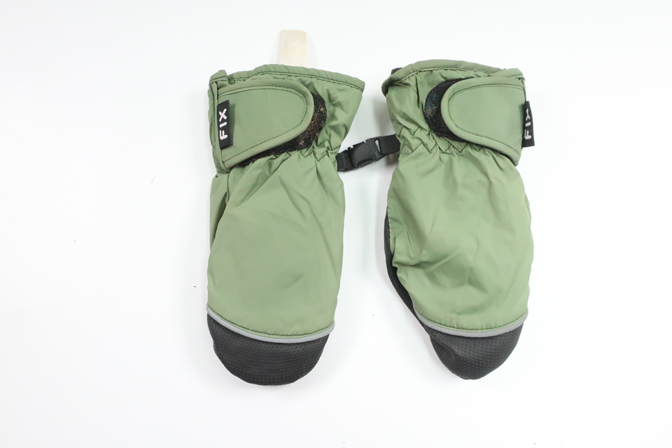 Fleecefodrade vantar från FIX by Lindex - Storlek 110/116 - Grön