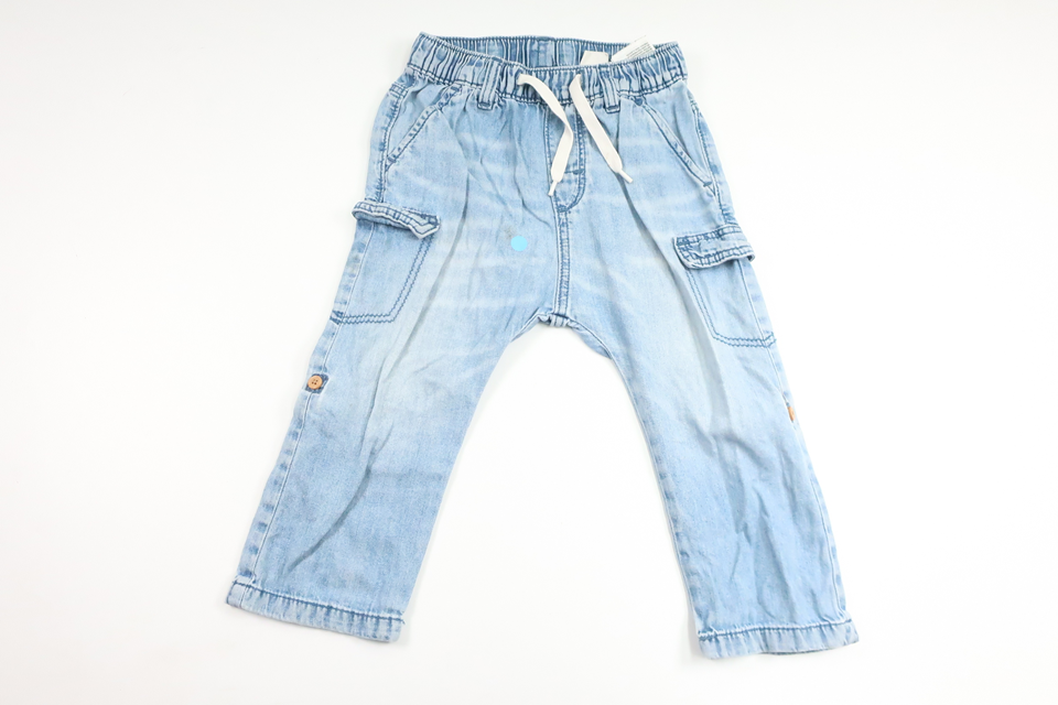 Jeansbyxor från H&M - Storlek 92 - Denim