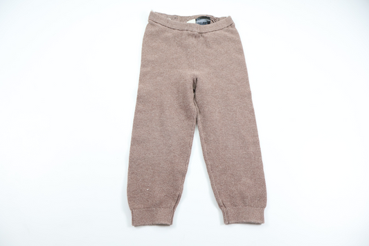 Stickade byxor från H&M - Storlek 98 - Brun
