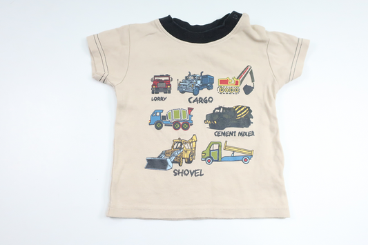 T-shirt från Easy Mover - Storlek 68 - Beige