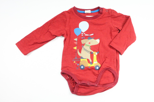 Body från H&M - Storlek 68 - Röd