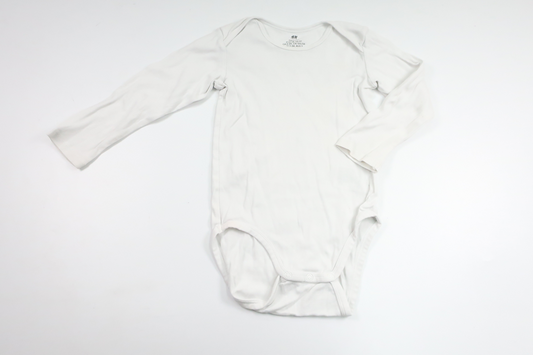Body från H&M - Storlek 92/98 - Vit