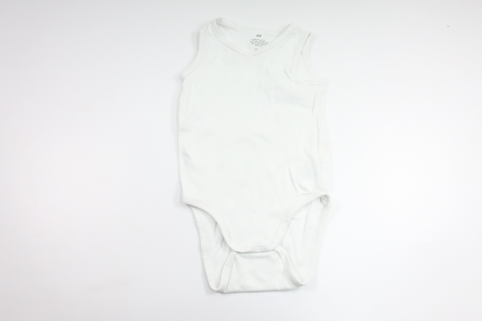 Body från H&M - Storlek 92/98 - Vit