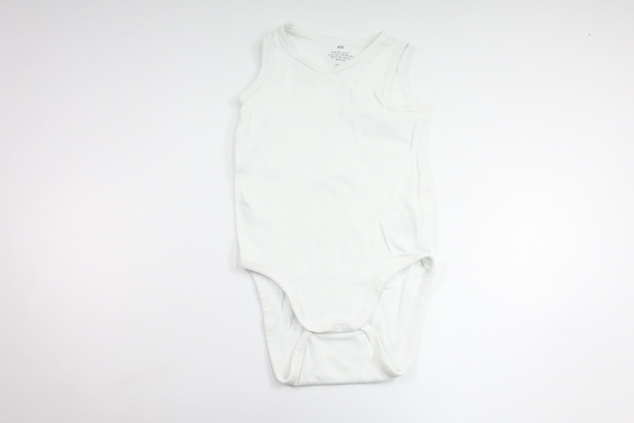 Body från H&M - Storlek 92/98 - Vit