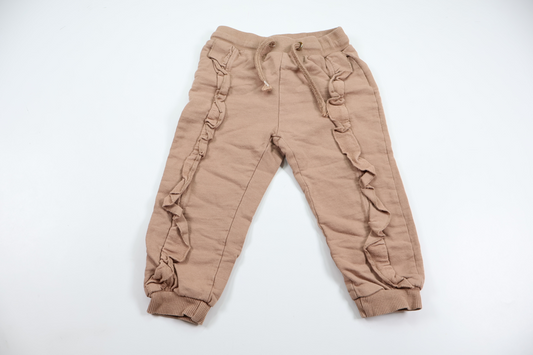 Byxor med volang från So Cute - Storlek 86 - Beige