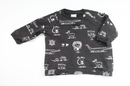 Sweatshirt från Lindex - Storlek 68 - Svart