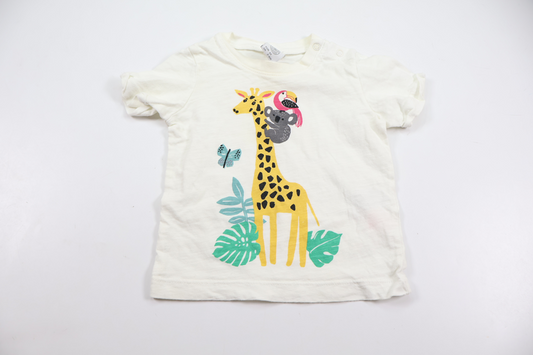T-shirt från Lindex - Storlek 62 - Vit