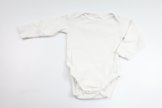 Body från H&M - Storlek 56/62 - Vit