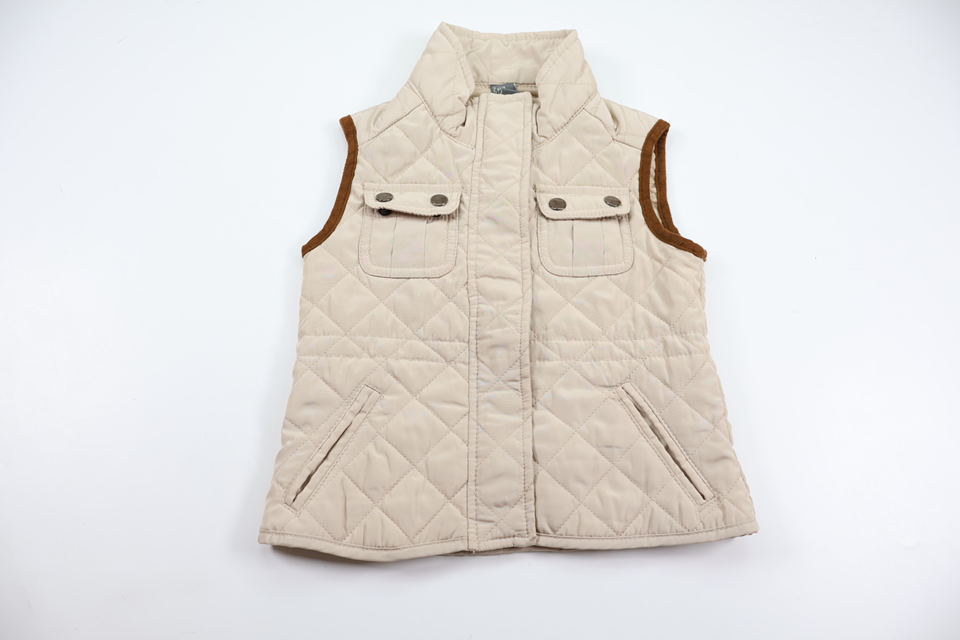 Quiltad väst från Zara - Storlek 98 - Beige