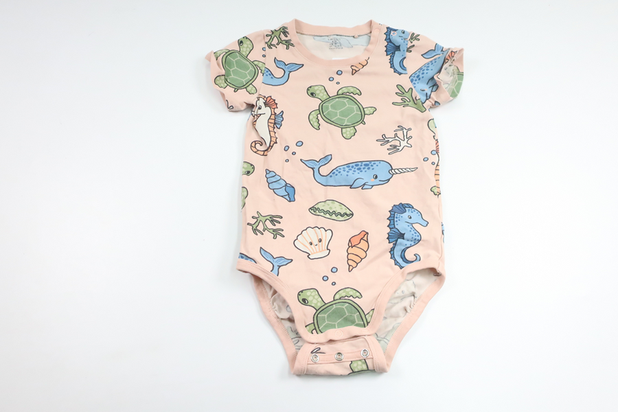 Body från Lindex - Storlek 86 - Rosa