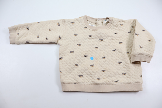 Sweatshirt från Rikiki - Storlek 86 - Beige