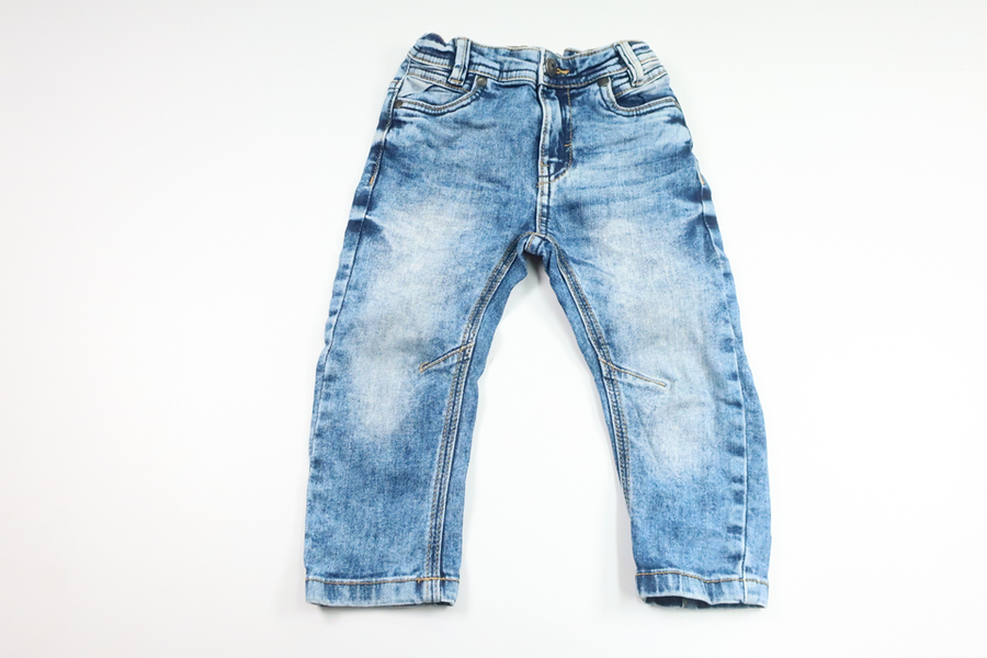 Jeansbyxor från Kappahl - Storlek 92 - Denim