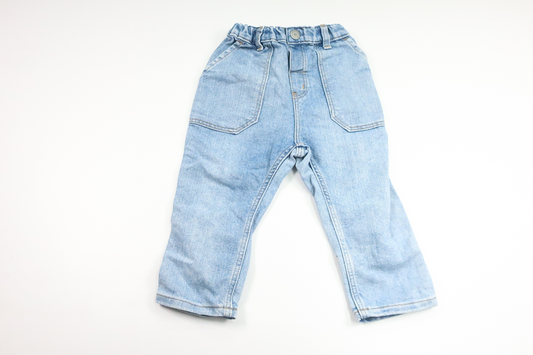 Jeansbyxor från H&M - Storlek 86 - Denim