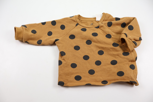 Prickig tröja från H&M - Storlek 62 - Brun