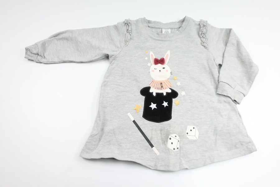 Klänning från Lindex - Storlek 92 - Grå