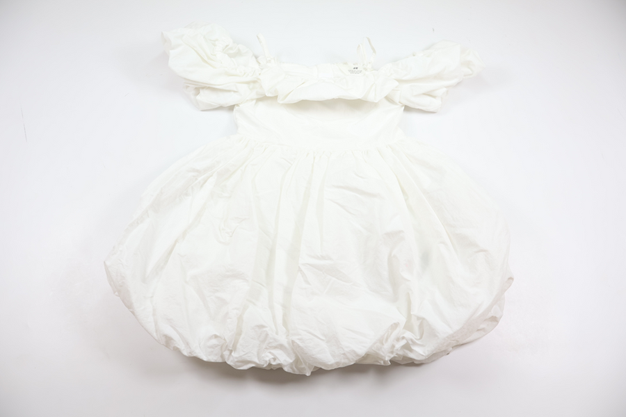 Ballong klänning från H&M - Storlek 116 - Vit