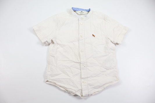 Skjorta från H&M - Storlek 98 - Vit