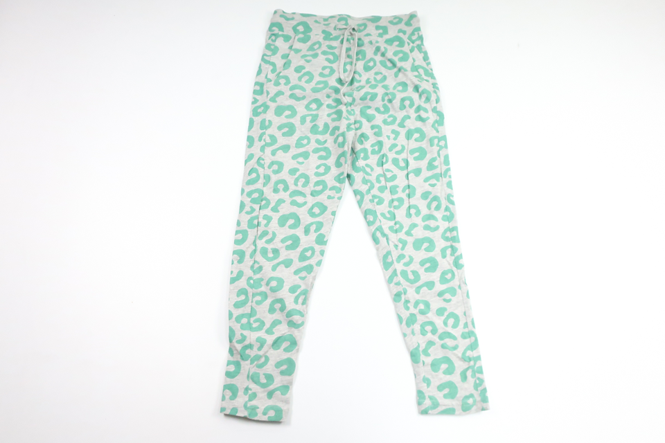 Leopardmönstrade byxor från Åhléns - Storlek 110/116 - Grå