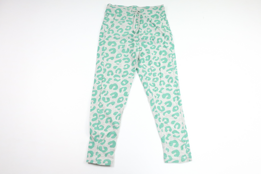 Leopardmönstrade byxor från Åhléns - Storlek 110/116 - Grå