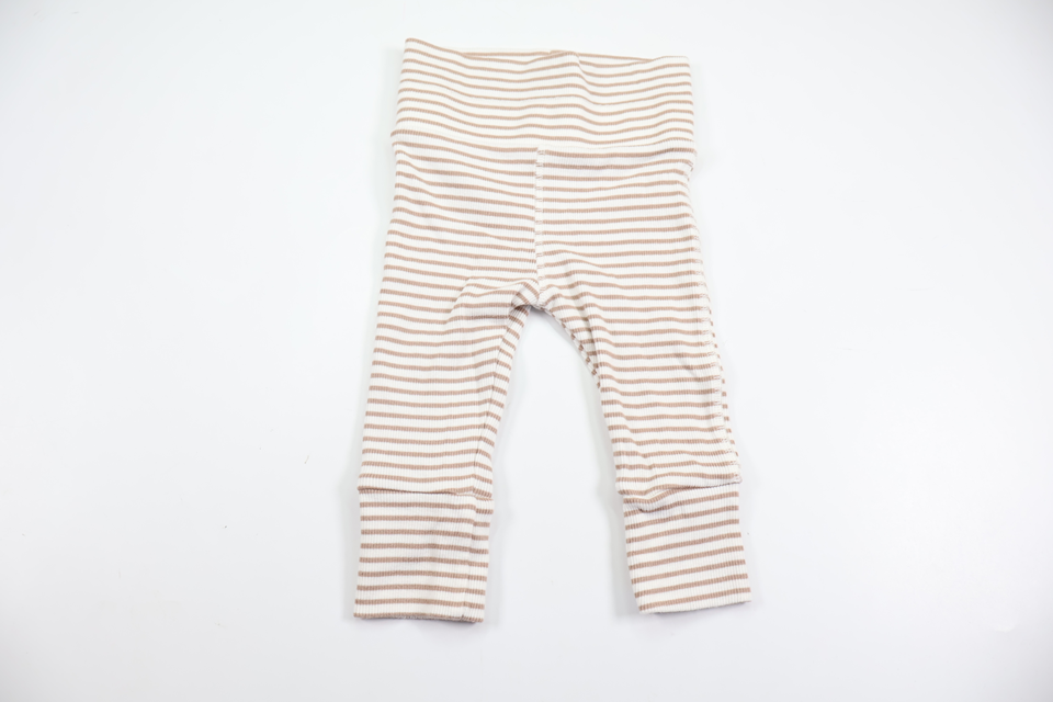 Ribbade byxor från M&S - Storlek 68 - Beige