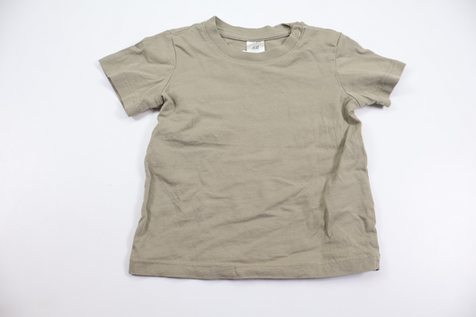 T-shirt från H&M - Storlek 74 - Beige