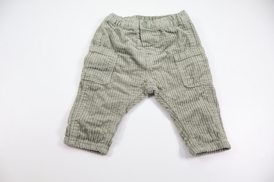 Fodrade byxor från H&M - Storlek 68 - Grön