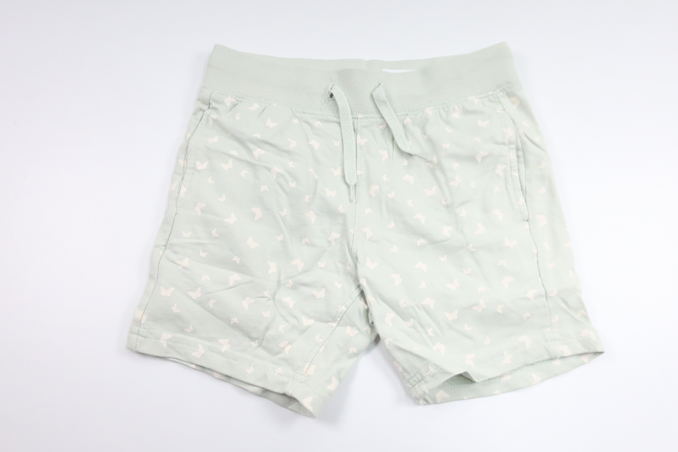 Shorts med fjärilar från Kappahl - Storlek 110/116 - Grön