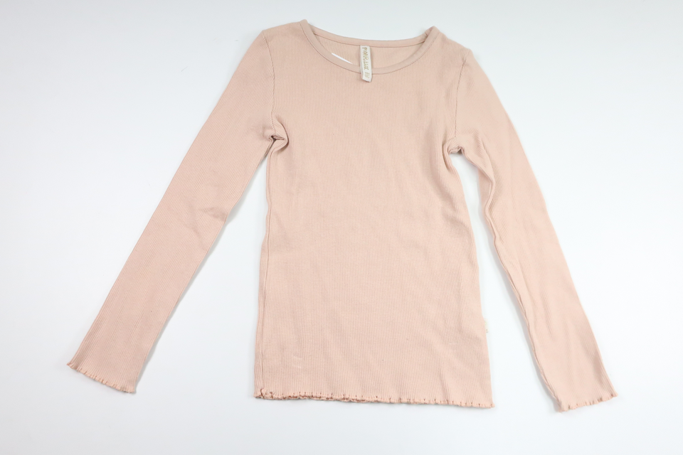 Ribbad tröja från PompdeLux - Storlek 110/116 - Rosa