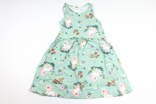 Klänning från H&M - Storlek 122/128 - Grön