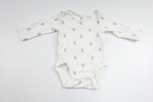 Body från H&M - Storlek 56 - Vit