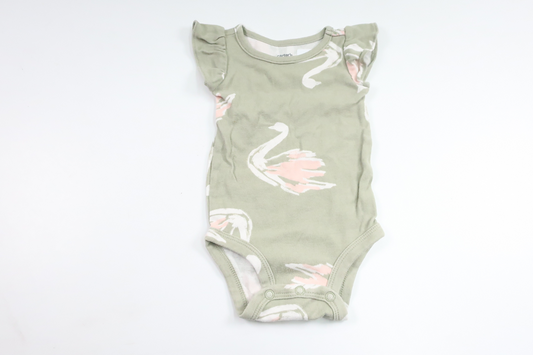 Body från Carter's - Storlek 56/62 - Grön