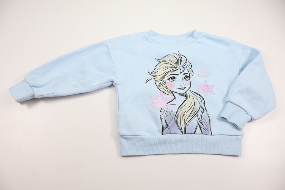 Sweatshirt med Frozen från Disney - Storlek 98 - Blå