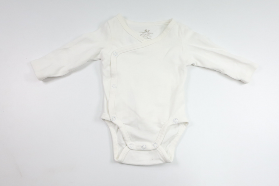 Omlottbody från H&M - Storlek 56 - Vit