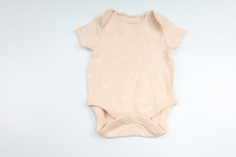 Body med stjärnor från Next - Storlek 50/56 - Beige