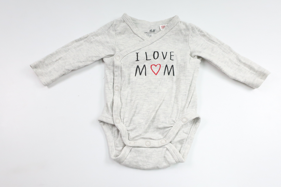 Omlottbody från H&M - Storlek 50 - Grå