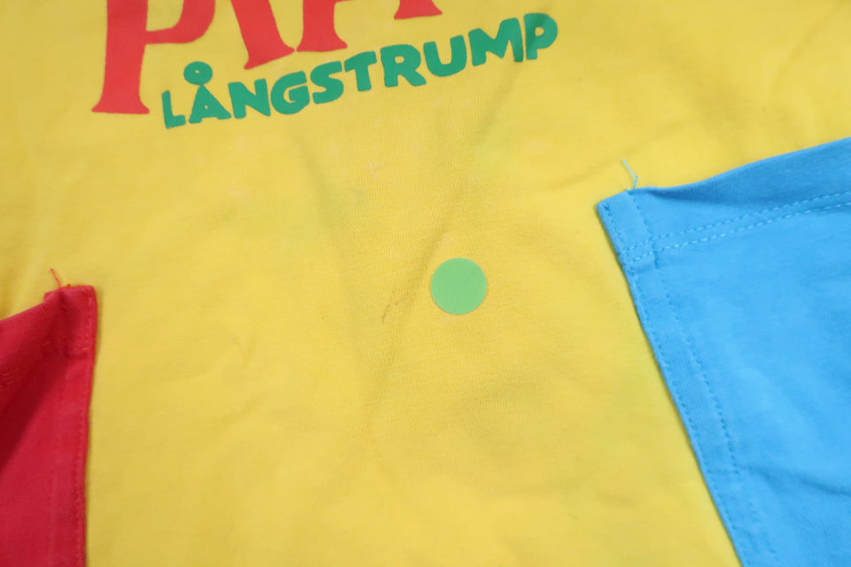 Klänning från Pippi Långstrump - Storlek 116 - Multi