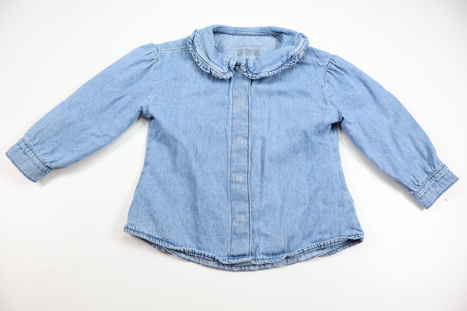 Jeansskjorta från Primark - Storlek 98 - Denim