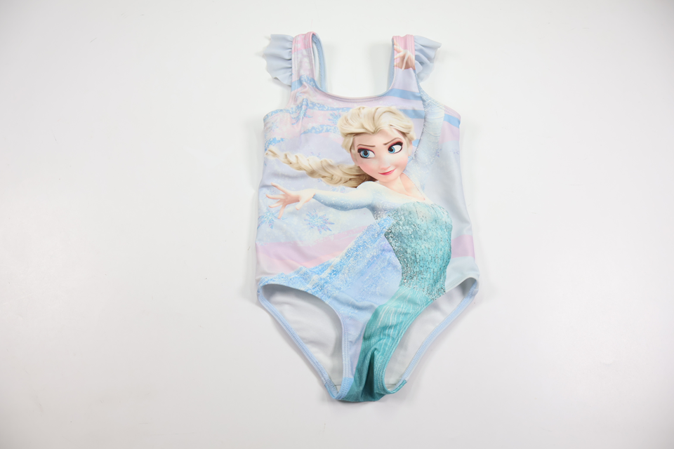 Baddräkt med Frozen från H&M - Storlek 98/104 - Blå