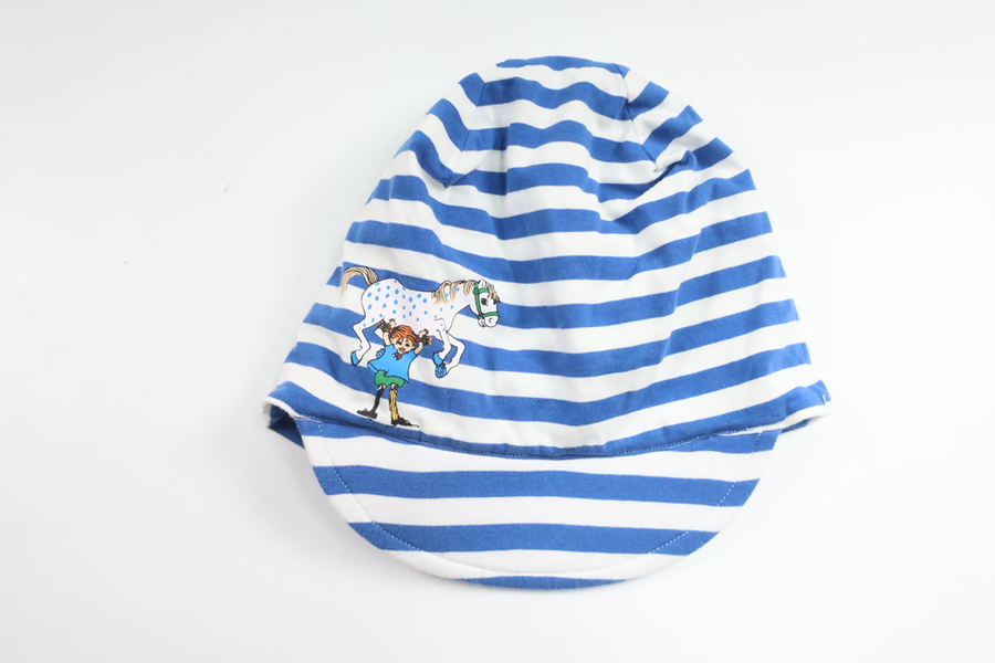 Keps/mössa från Pippi Långstrump - Storlek 52/54 - Blå