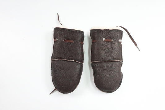 Fodrade vantar från Okänt - Storlek 86/92 - Brun