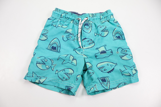 Badshorts från Carter's - Storlek 98/104 - Blå