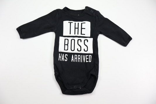 Body "The Boss" från Petite Mini - Storlek 50 - Svart