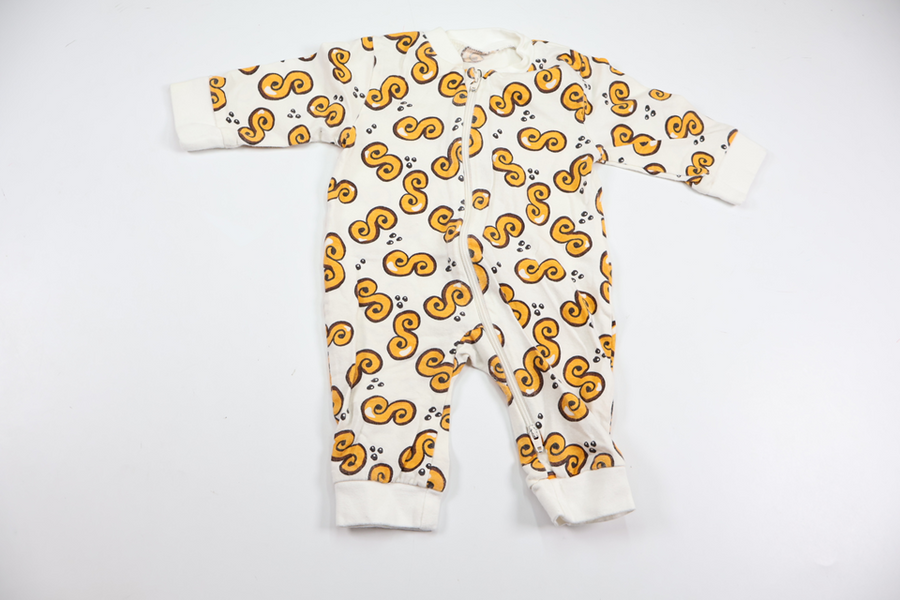 Pyjamas med lussekatter från Okänt - Storlek 50 - Vit