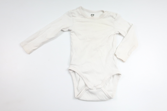Body från H&M - Storlek 74 - Vit